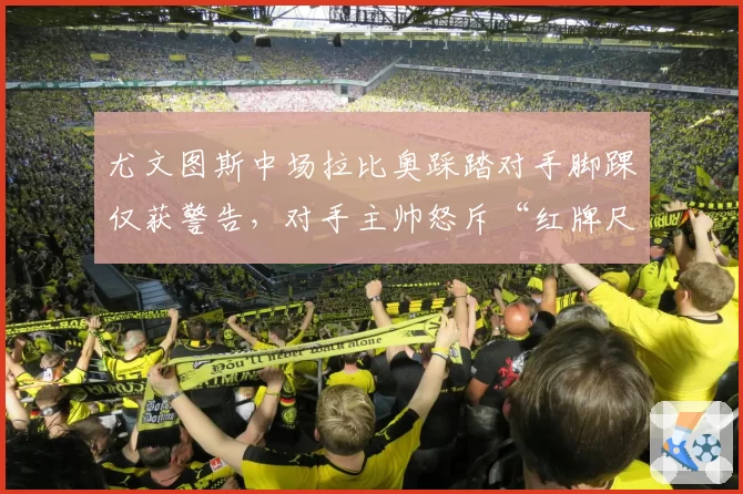 尤文图斯中场拉比奥踩踏对手脚踝仅获警告，对手主帅怒斥“红牌尺度失衡”