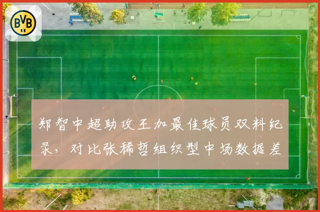 郑智中超助攻王加最佳球员双料纪录，对比张稀哲组织型中场数据差异